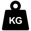 Fahrergewicht von bis zu 120 kg icon